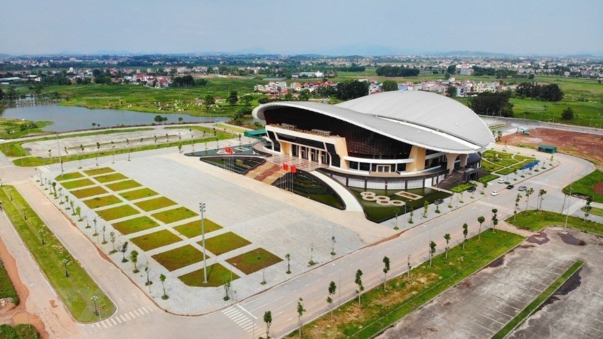 Công trình nhà thi đấu thể thao tỉnh Bắc Giang