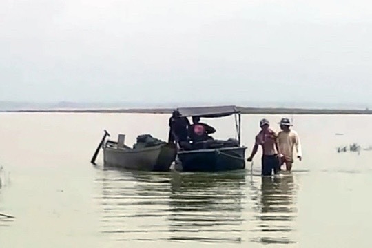 Khu vực lòng hồ Trị An trước giờ vẫn có nhiều ngư dân khai thác thủy sản bình thường