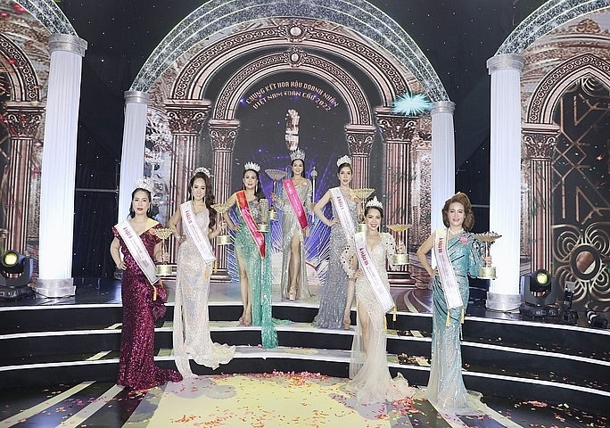 Chung kết hoa hậu Doanh nhân Việt Nam toàn cầu chỉ có 6 thí sinh tranh tài và cả 6 người đều có giải (Ảnh: TL)