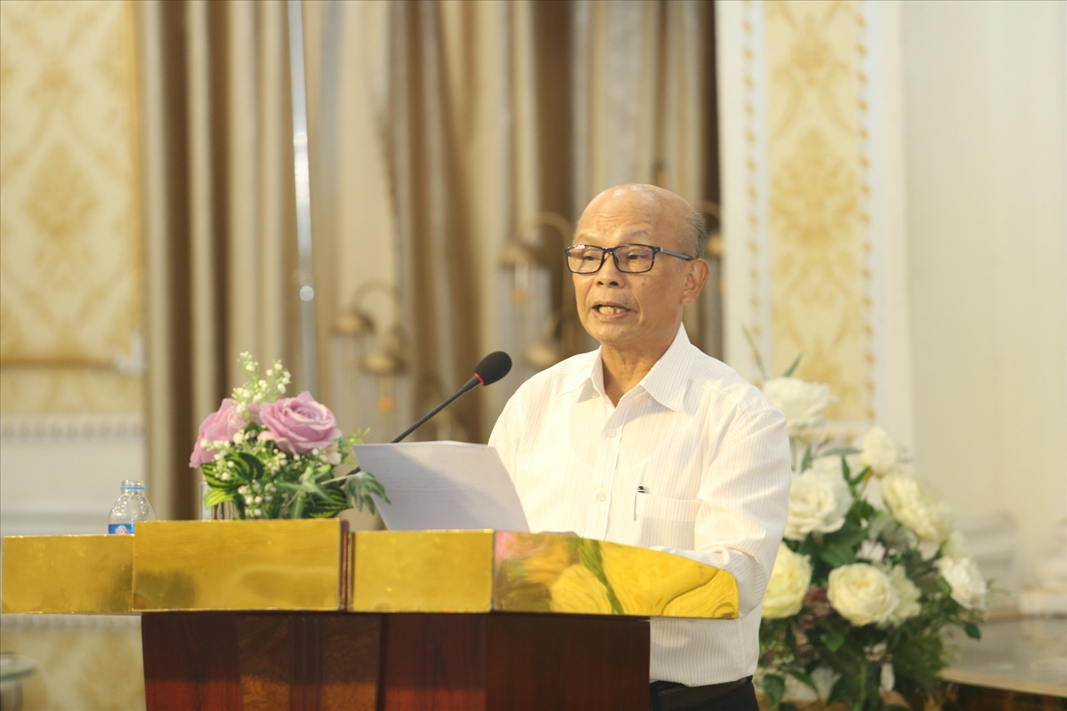 TS. Nguyễn Như Chinh, Phó Chủ tịch Hiệp hội Làng nghề Việt Nam phát biểu tại Hội thảo