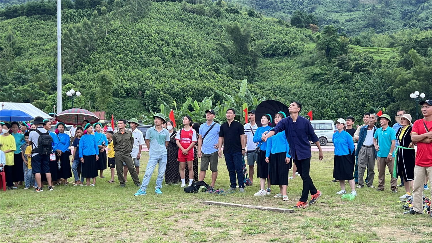 Đây là năm đầu tiên, hội thi thể thao DTTS tỉnh Quảng Ninh được đưa về xã Đại Dực, huyện Tiên Yên