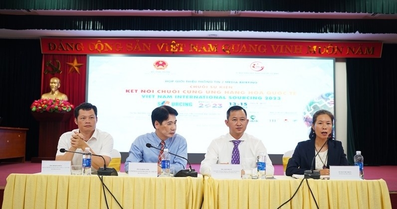 Bộ Công Thương tổ chức họp báo giới thiệu thông tin Chuỗi sự kiện Kết nối chuỗi cung ứng hàng hoá quốc tế - Viet Nam International Sourcing 2023