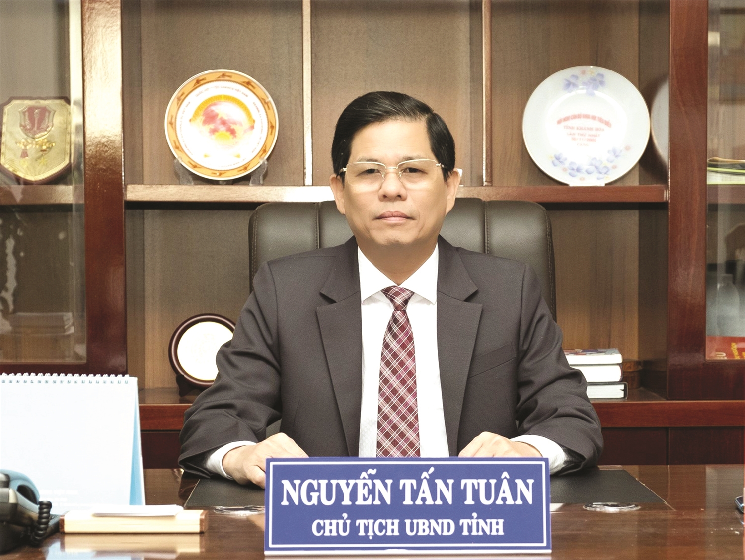 Ông Nguyễn Tấn Tuân, Chủ tịch UBND tỉnh Khánh Hòa.