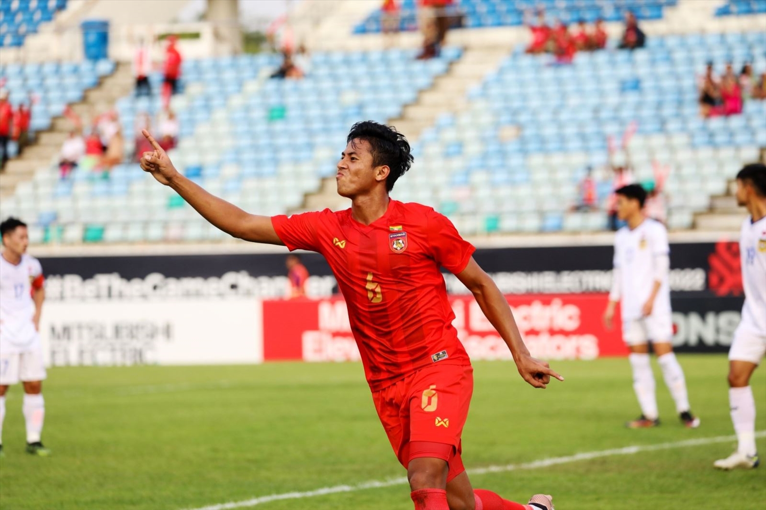 Đội tuyển Myanmar hướng tới một trận đấu thật hay trước Việt Nam. Ảnh: MFF