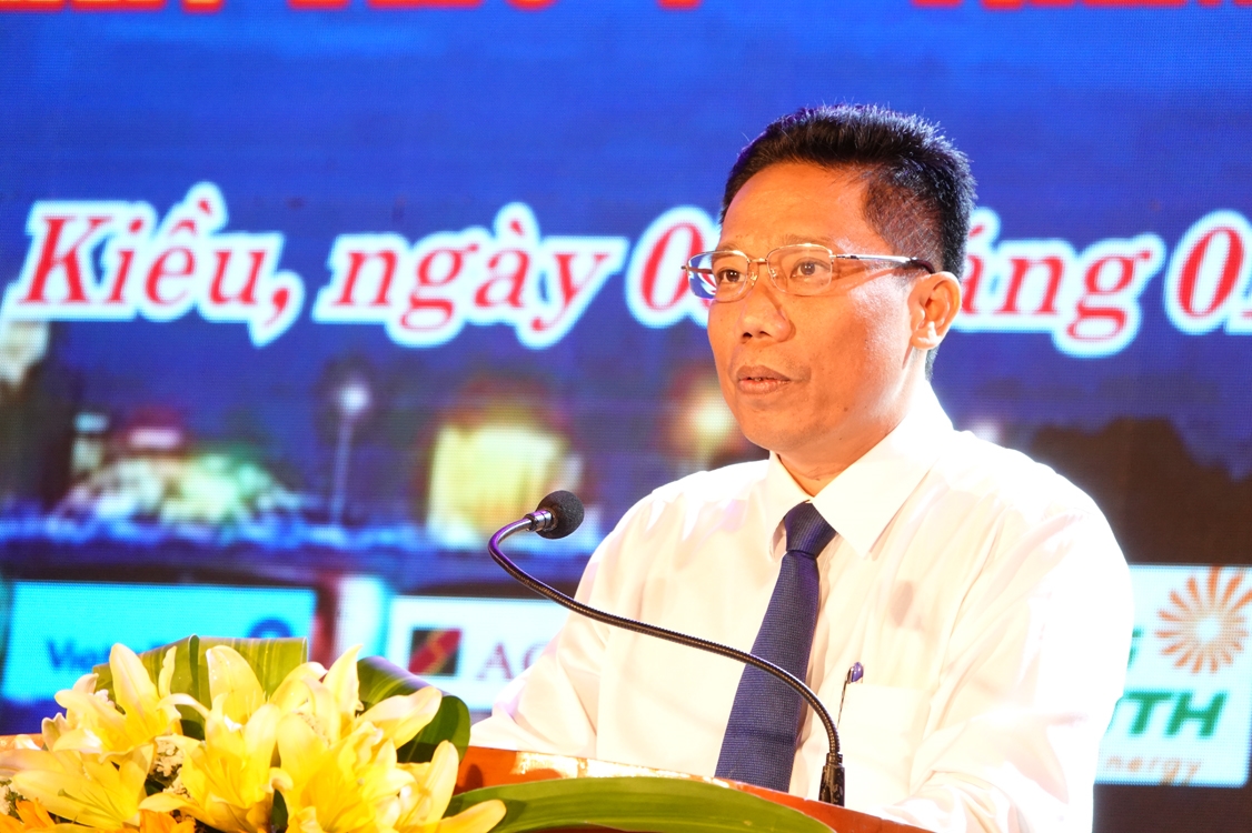 Ông Nguyễn Thực Hiện - Phó Chủ tịch UBND TP. Cần Thơ phát biểu tại Lễ khai mạc
