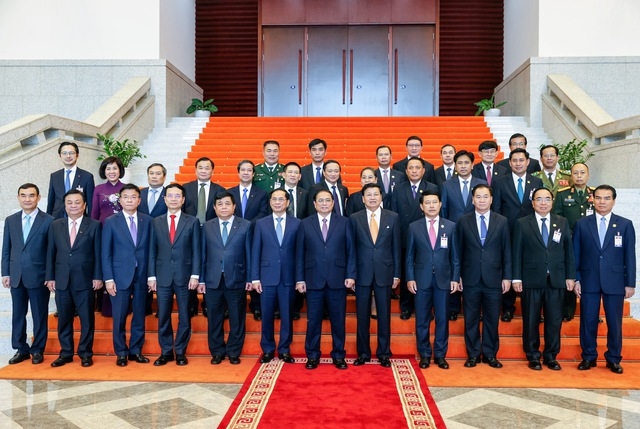Chuyến thăm CHDCND Lào của Thủ tướng Phạm Minh Chính sẽ góp phần thắt chặt hơn nữa quan hệ gắn bó keo sơn, thủy chung trong sáng, đoàn kết đặc biệt giữa hai nước - Ảnh VGP/Nhật Bắc
