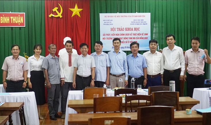 Hội thảo khoa học của Dự án tại tỉnh Bình Thuận