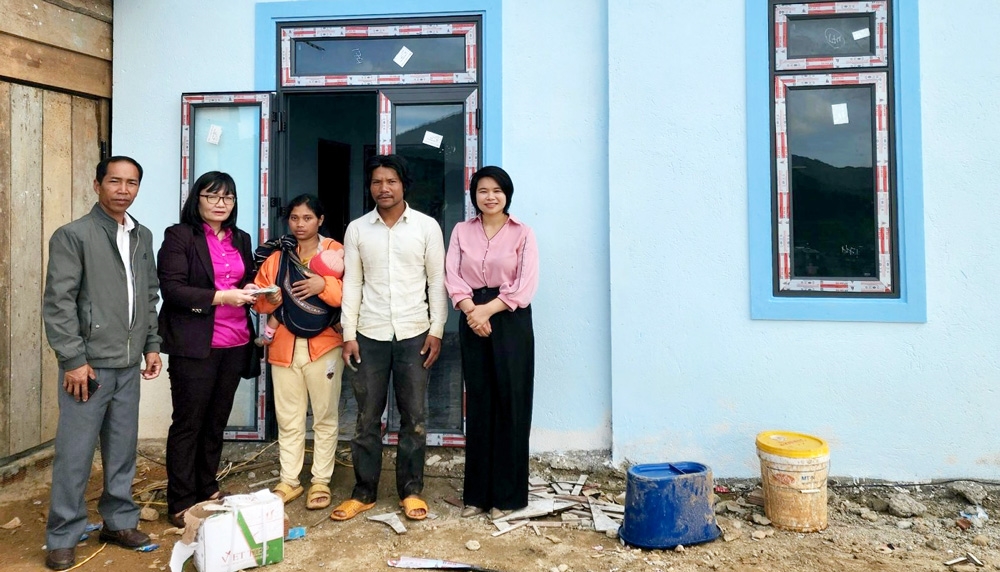 Năm 2022, huyện Lạc Dương xây dựng được 61 căn nhà hỗ trợ cho hộ nghèo, hộ cận nghèo