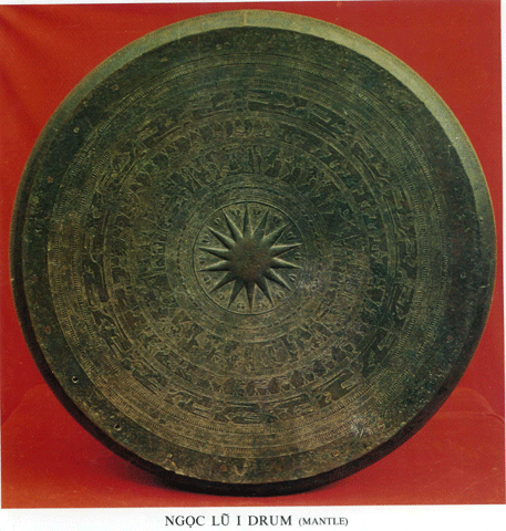 Trống đồng Ngọc Lũ (Văn hóa Đông Sơn, hiện lưu giữ tại Bảo tàng Lịch sử quốc gia)