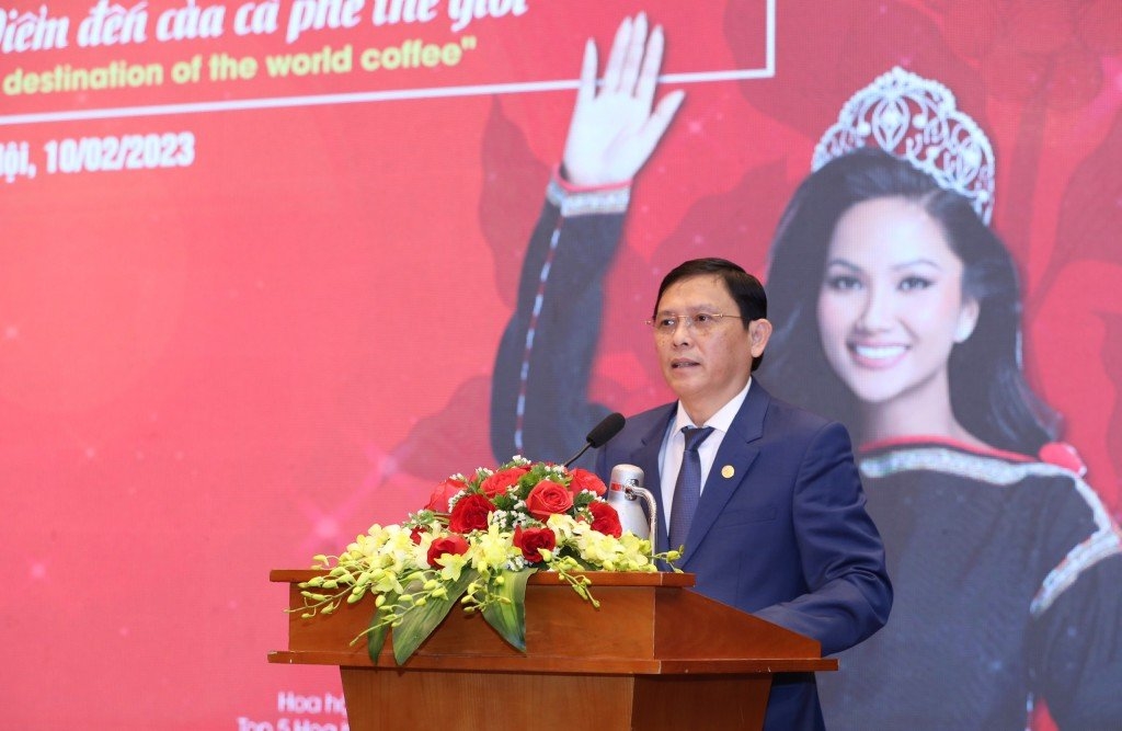 Ông Nguyễn Tuấn Hà - Phó Chủ tịch UBND tỉnh Đăk Lăk phát biểu tại buổi Họp báo