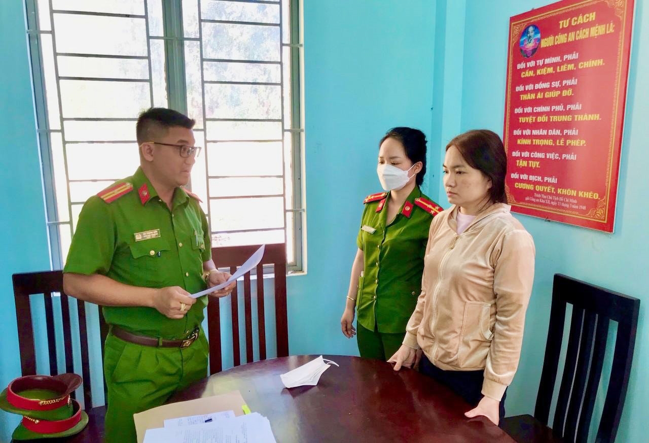 Nguyễn Thị Dung bị khởi tố, bắt tạm giam để điều tra