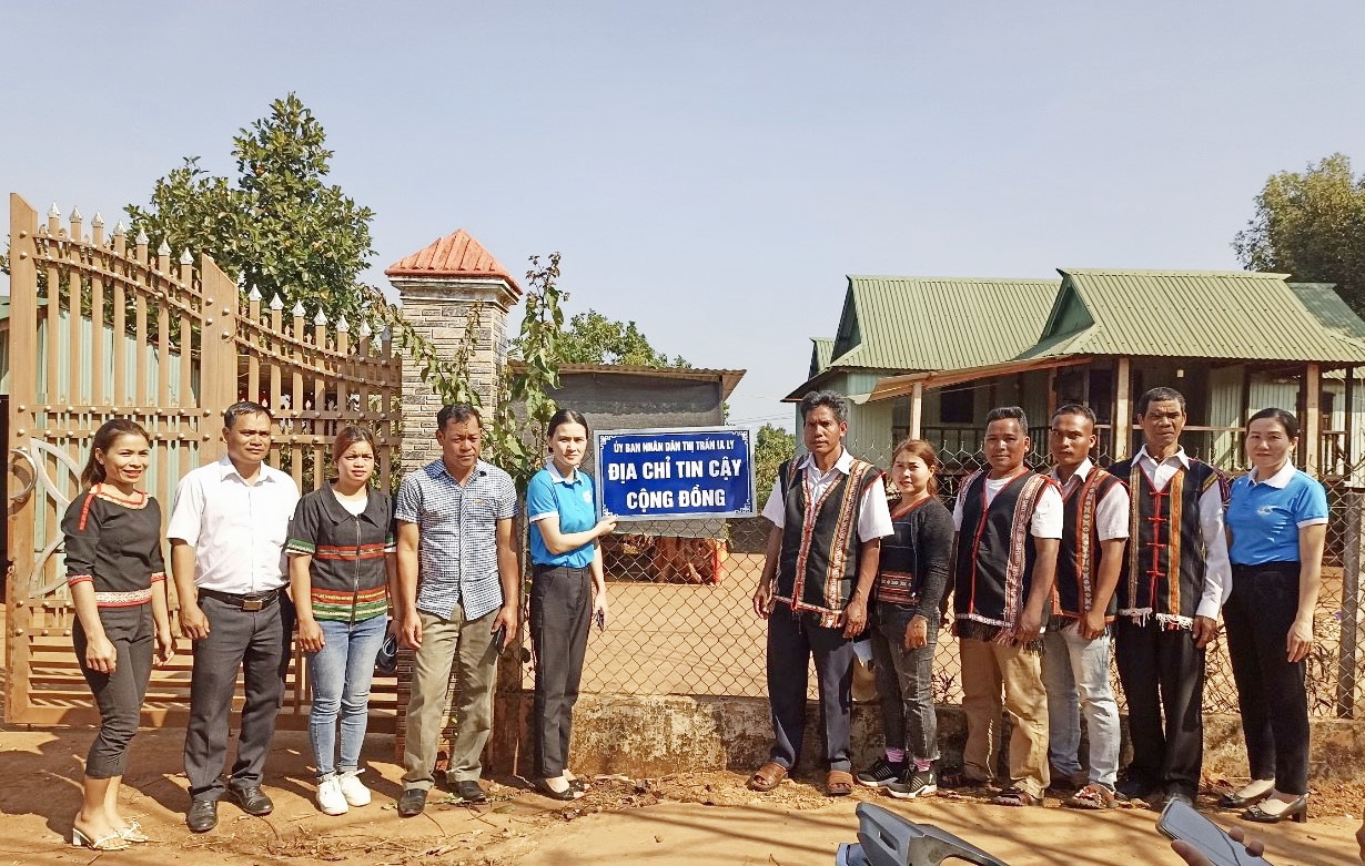 Mô hình “Địa chỉ tin cậy cộng đồng” ra mắt tại làng Mun, thị trấn Ia Ly, huyện Chư Păh