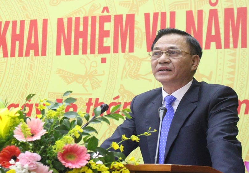 Ông Nguyễn Mạnh Cường - Phó Chủ tịch Liên minh HTX Việt Nam phát biểu tại Hội nghị