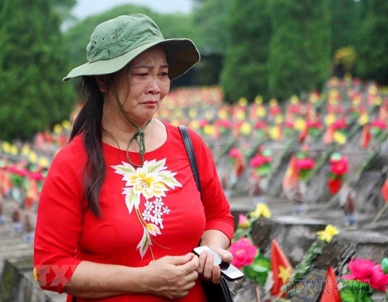 Các thế hệ người Việt Nam hôm nay và mai sau không được quên lãng những bài học của lịch sử, không bao giờ quên những người đã đổ máu để giữ cho biên cương được bình yên, để làm nên tên tuổi của một dân tộc anh hùng. (Ảnh: Thanh Tùng/TTXVN)