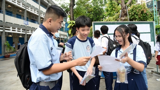 TP Hồ Chí Minh giữ ổn định kỳ thi tuyển lớp 10 công lập. Ảnh minh hoạ