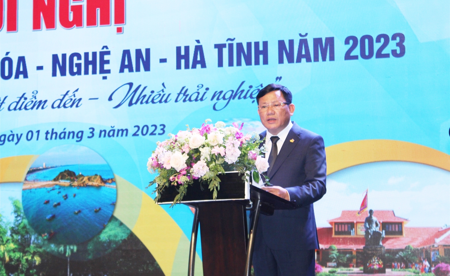 Ông Nguyễn Văn Thi - Phó Chủ tịch UBND tỉnh Thanh Hóa phát biểu tại Hội nghị