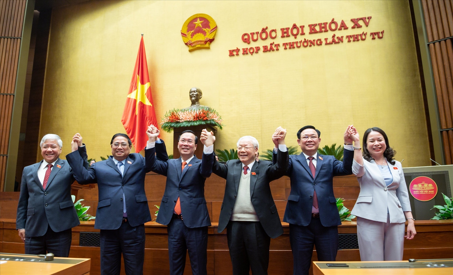 Lãnh đạo Đảng, Nhà nước chúc mừng Chủ tịch nước CHXHCN Việt Nam Võ Văn Thưởng