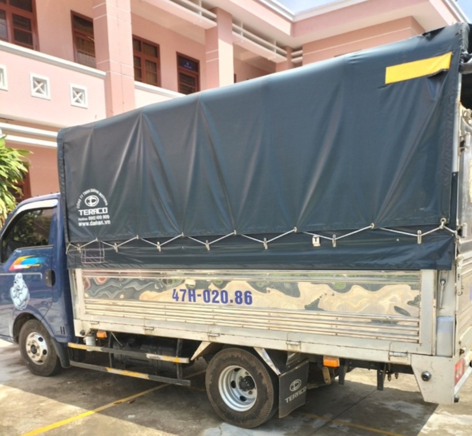 Chiếc xe tải mang biển số 47H – 02086, Hoàng Văn Nghĩa dùng để thực hiện các vị trộm