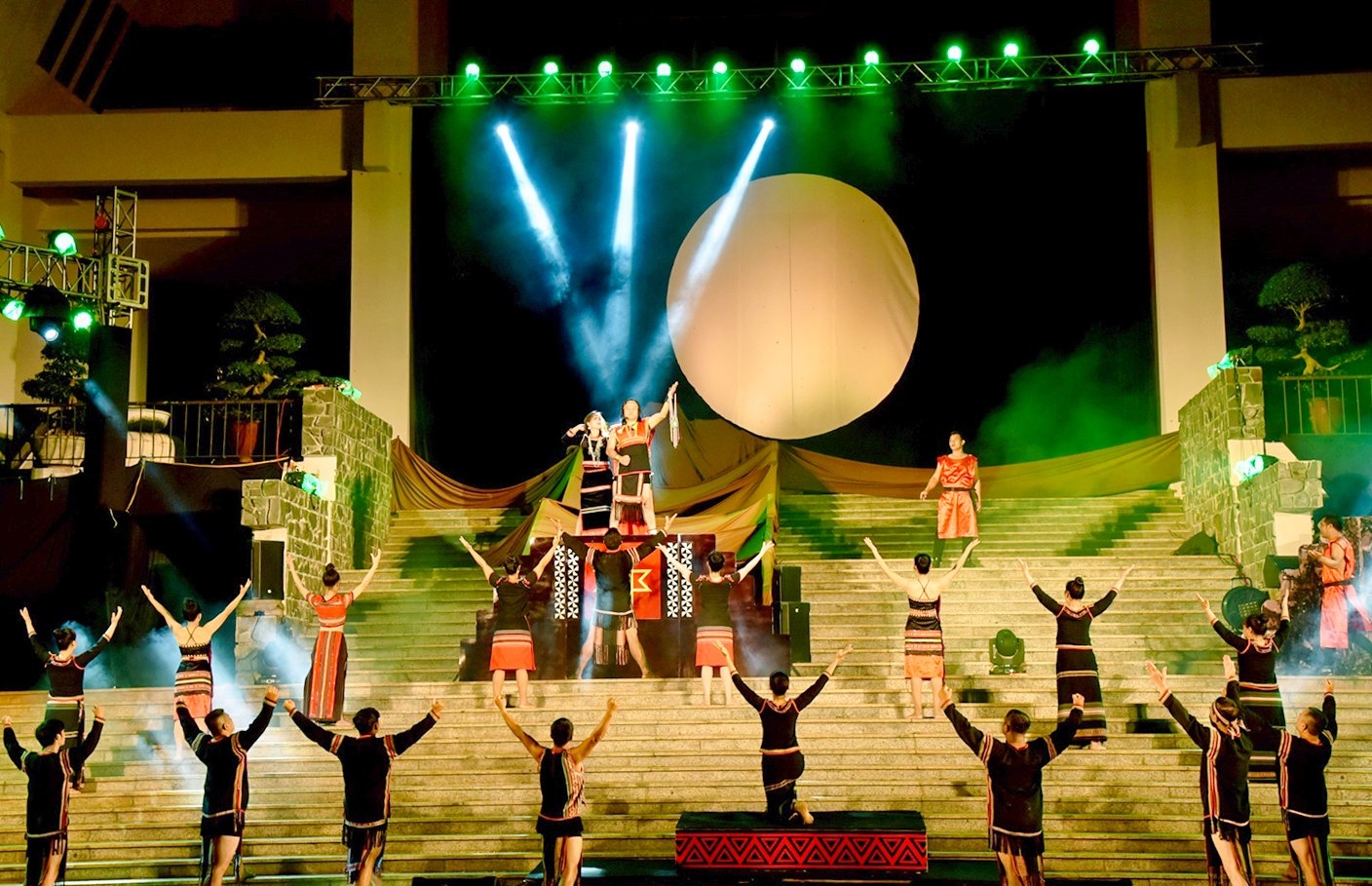 Vở ca kịch “Khát vọng Dam Săn” là một trong các hoạt động chính của Lễ hội
