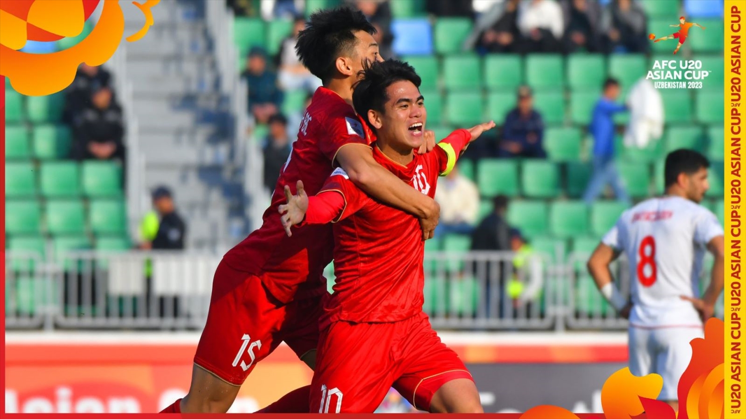 U20 Iran thực sự rất mạnh và việc U20 Việt Nam thất bại trước đối thủ này dù đã cố gắng hết sức là chuyện không quá bất ngờ. Ảnh: AFC