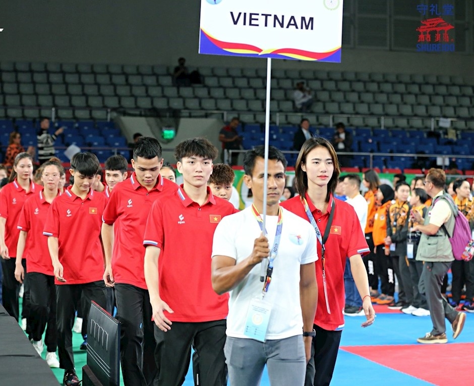 Đoàn Việt Nam đã có một giải đấu rất thành công. Ảnh: Karate Journal/hcmcpv.org.vn