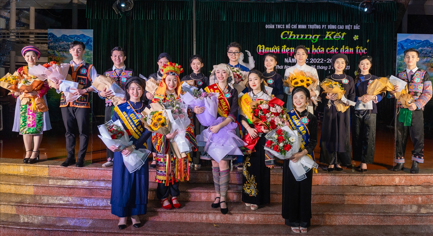 16 thí sinh xuất sắc nhất tham dự Chung kết Cuộc thi “Người đẹp văn hóa các dân tộc” năm học 2022-2023