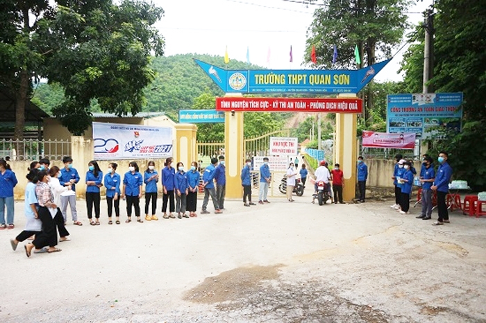 Điểm thi trường THPT Quan Sơn, huyện Quan Sơn trong Kỳ thi tốt nghiệp THPT năm 2022