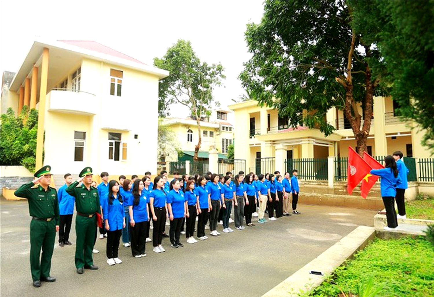 54 học sinh vinh dự được kết nạp Đoàn viên Đoàn Thanh niên Cộng sản Hồ Chí Minh