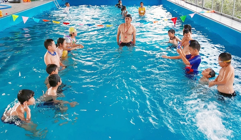 Các trường học cần tăng cường dạy bơi cho học sinh nhằm chủ động phòng, chống đuối nước