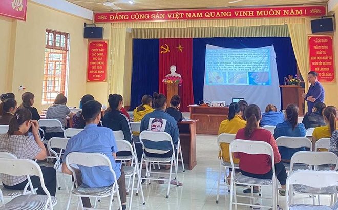 Tập huấn phát triển kinh tế hộ gia đình tại Văn Yên