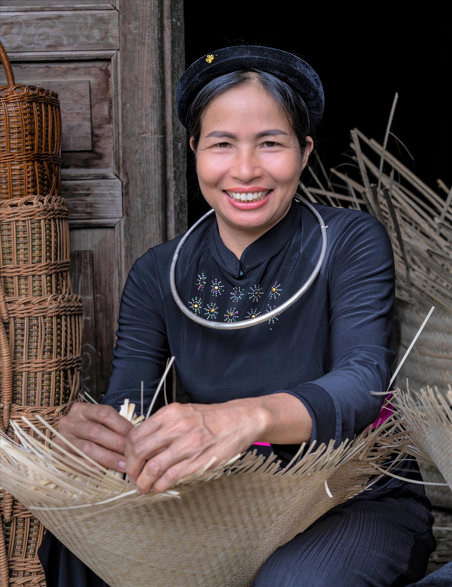 Chị Ma Thị Liễu - Người phụ nữ "đánh thức" những đôi bàn tay khéo léo để làm nên những sản phẩm mây tre đan thu hút người sử dụng