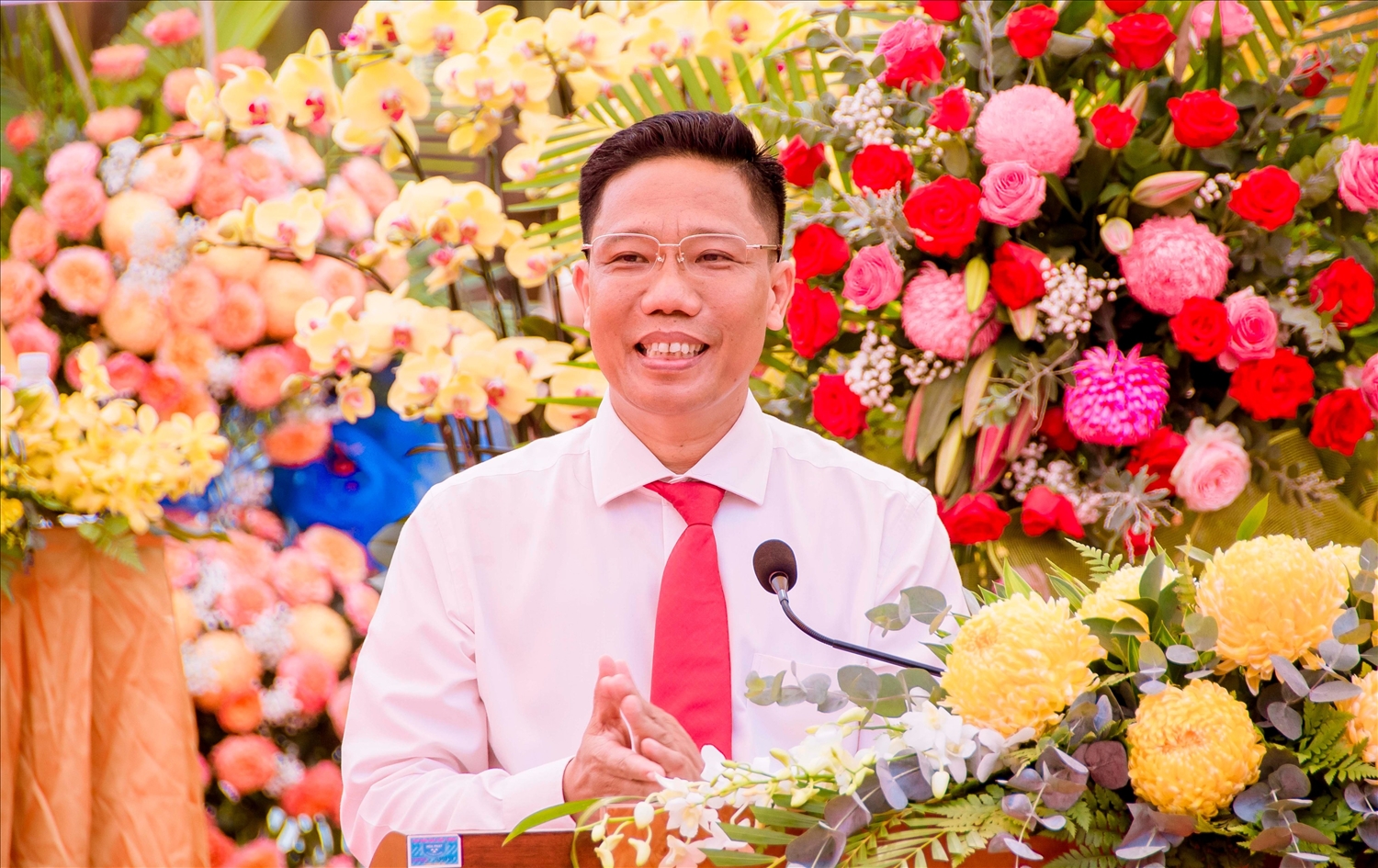 Ông Nguyễn Thực Hiện- Phó Chủ tịch UBND TP. Cần Thơ phát biểu tại buổi lễ 