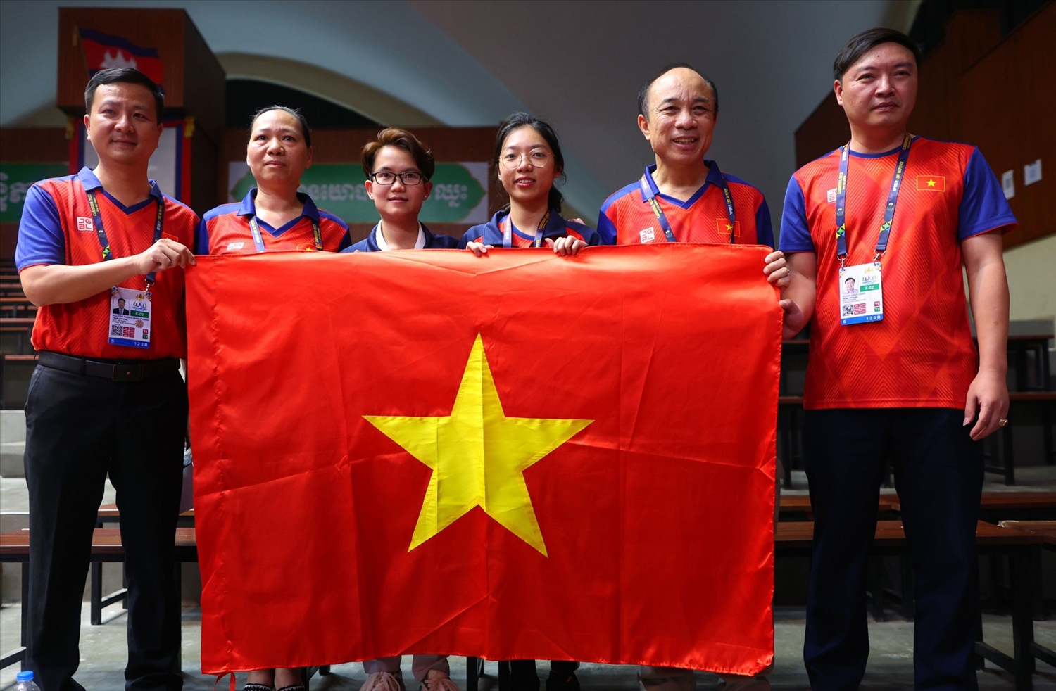 Đội tuyển cờ ốc Việt Nam đem vinh quang về cho Tổ quốc. Ảnh: NGỌC DƯƠNG
