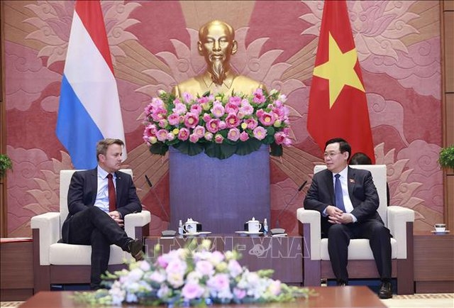 Bày tỏ ấn tượng về chính sách kinh tế của Việt Nam trong bối cảnh thế giới đang có suy thoái, Thủ tướng Luxembourg cho rằng, Việt Nam không chỉ chú trọng phát triển kinh tế, mà còn chú trọng giảm phát thải khí nhà kính - Ảnh: TTXVN
