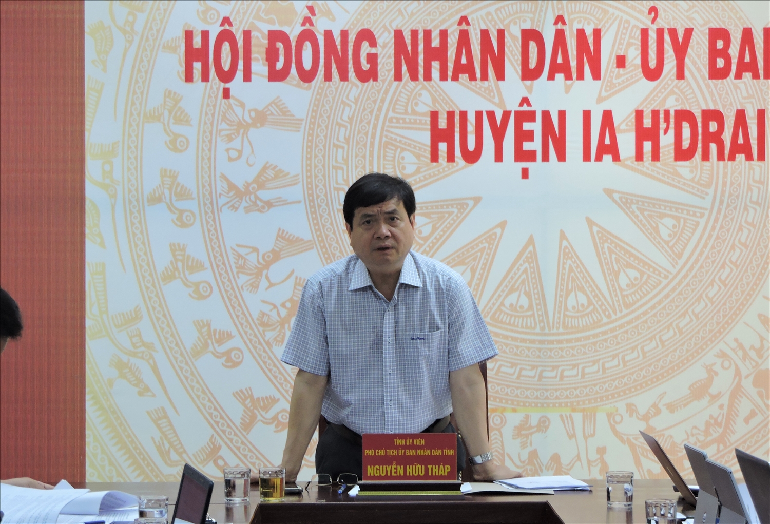 Ông Nguyễn Hữu Tháp – Phó Chủ tịch UBND tỉnh Kon Tum kết luận buổi kiểm tra