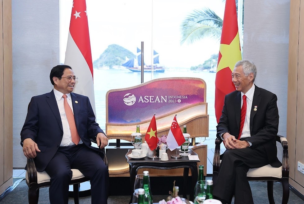Thủ tướng Singapore Lý Hiển Long nhận lời mời thăm Việt Nam trong nửa cuối năm 2023 trong dịp 2 nước kỷ niệm 50 năm thiết lập quan hệ ngoại giao (1973-2023) và 10 năm quan hệ Đối tác chiến lược (2013-2023) - Ảnh: VGP/Nhật Bắc
