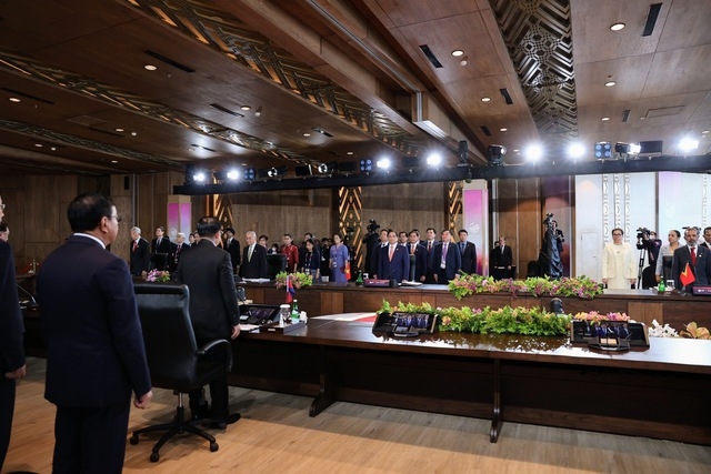 Lễ khai mạc Hội nghị Cấp cao ASEAN lần thứ 42 - Ảnh: VGP/Nhật Bắc
