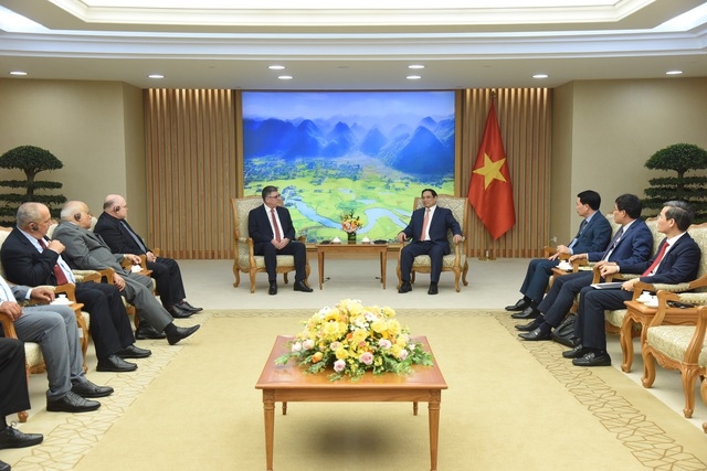 Thủ tướng đề nghị hai bên tiếp tục phát huy truyền thống đoàn kết, quan hệ hợp tác và ủng hộ lẫn nhau tại các tổ chức quốc tế và diễn đàn đa phương - Ảnh: VGP/Nhật Bắc