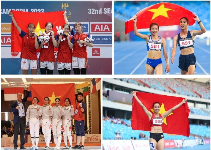 SEA Games 32: Hào quang rực rỡ của "nữ quyền"