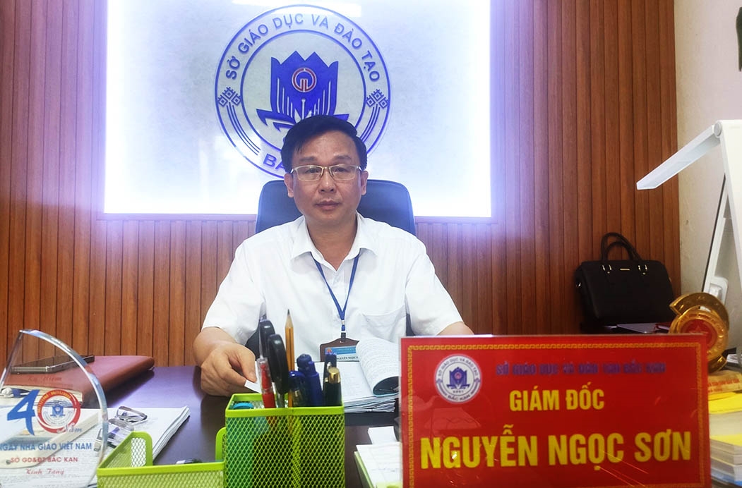 Ông Nguyễn Ngọc Sơn - Ủy viên BCH Đảng bộ tỉnh, Giám đốc Sở GD&ĐT tỉnh Bắc Kạn