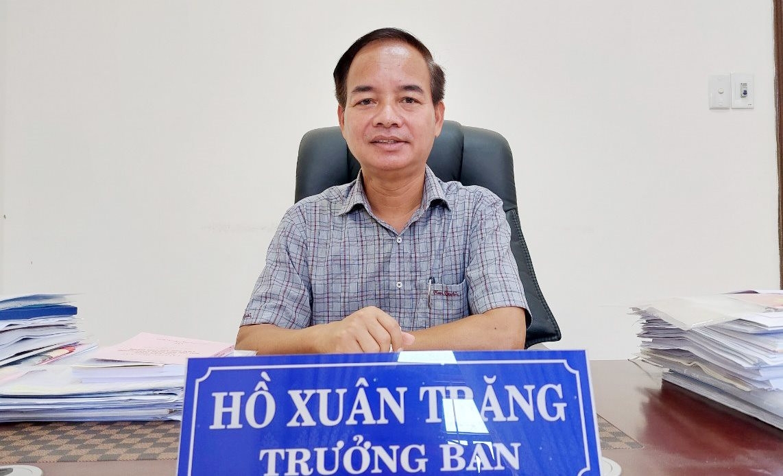 Ông Hồ Xuân Trăng, Trưởng Ban Dân tộc Thừa Thiên Huế