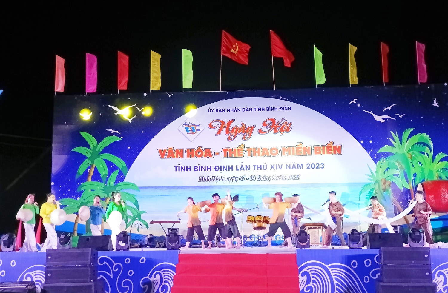 (Tin PV - ĐÃ BT) Bình Định: Khai mạc Ngày hội Văn hóa - Thể thao miền biển 7