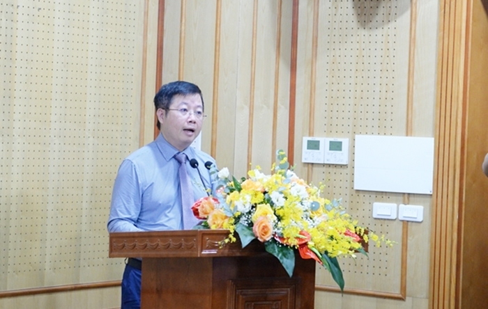 Ông Nguyễn Thanh Lâm - Thứ trưởng Bộ TT&TT phát biểu khai mạc Hội nghị 