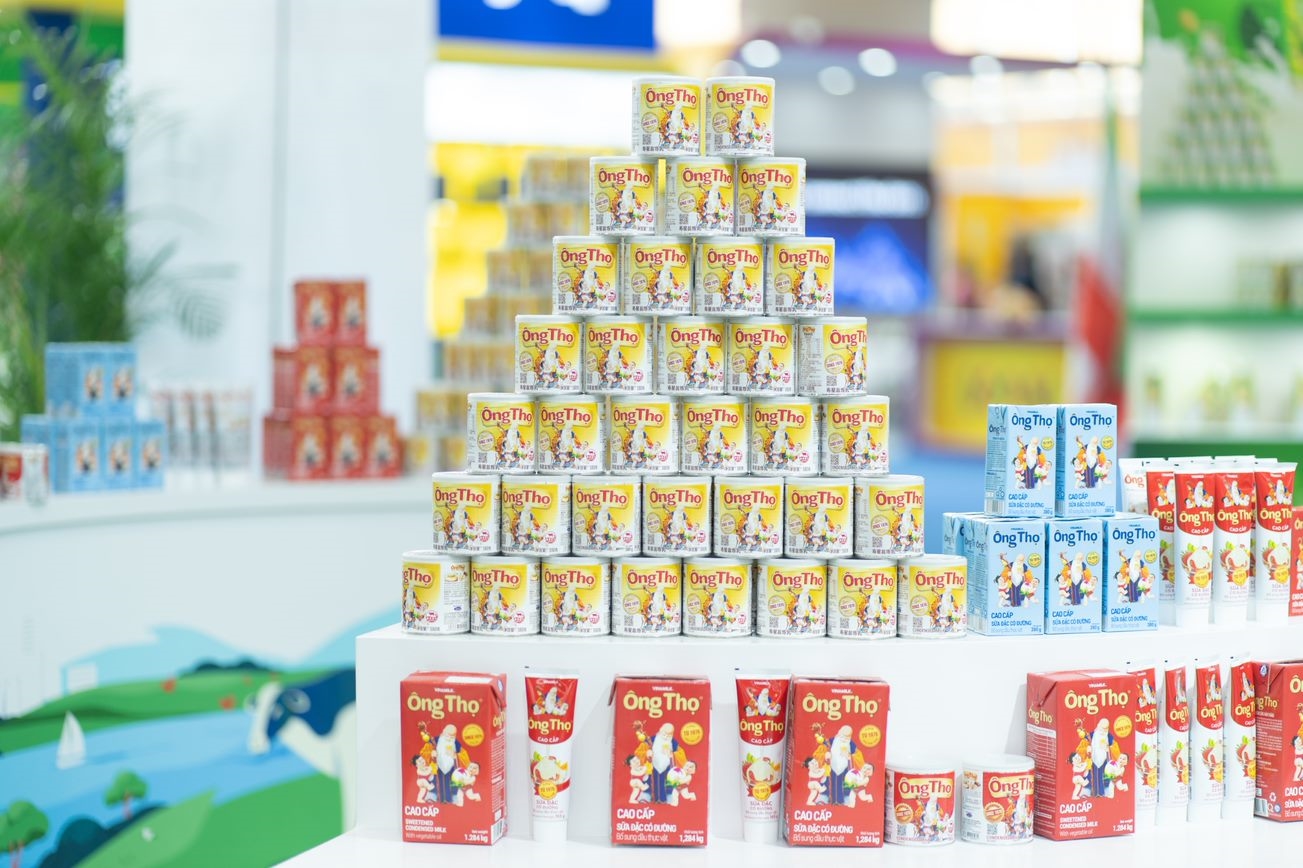 Sản phẩm “quốc dân” - thương hiệu quốc gia: Sữa đặc Ông Thọ của Vinamilk tạo sức hút ấn tượng tại hội chợ quốc tế Quảng Châu 1