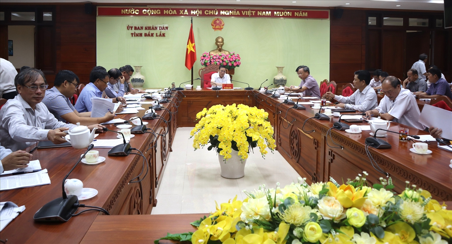 UBND tỉnh Đắk Lắk tổ chức họp tháo gỡ khó khăn, đẩy nhanh tiến độ giải phóng mặt bằng cao tốc Khánh Hòa - Buôn Ma Thuột