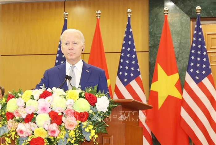 Tổng thống Joe Biden bày tỏ sự trông đợi và đón chờ một chương mới trong quan hệ của hai nước