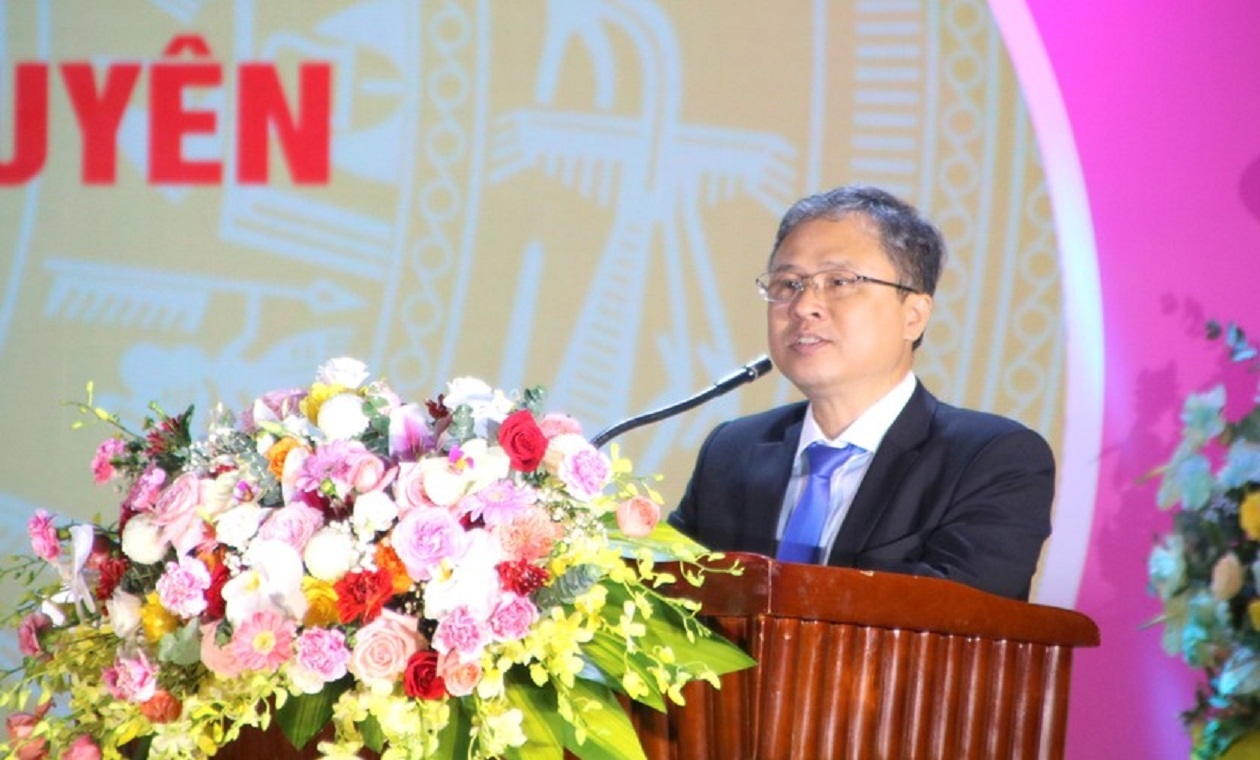 Ông Trần Hòa Nam, Phó chủ tịch UBND tỉnh Khánh Hòa phát biểu tại Lễ khai mạc