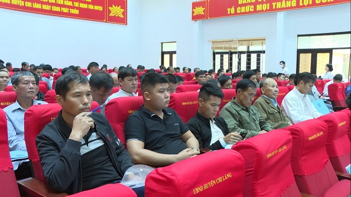 Đội ngũ Người có uy tín tham gia hội nghị bồi dưỡng kiến thức pháp luật và kỹ năng, nghiệp vụ hòa giải ở cơ sở do UBND huyện Chi Lăng tổ chức (Ảnh TL)