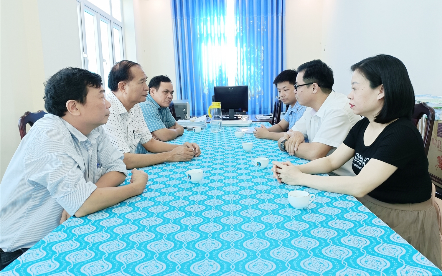 Đoàn công tác làm việc với Ban Dân tộc tỉnh Quảng Ngãi