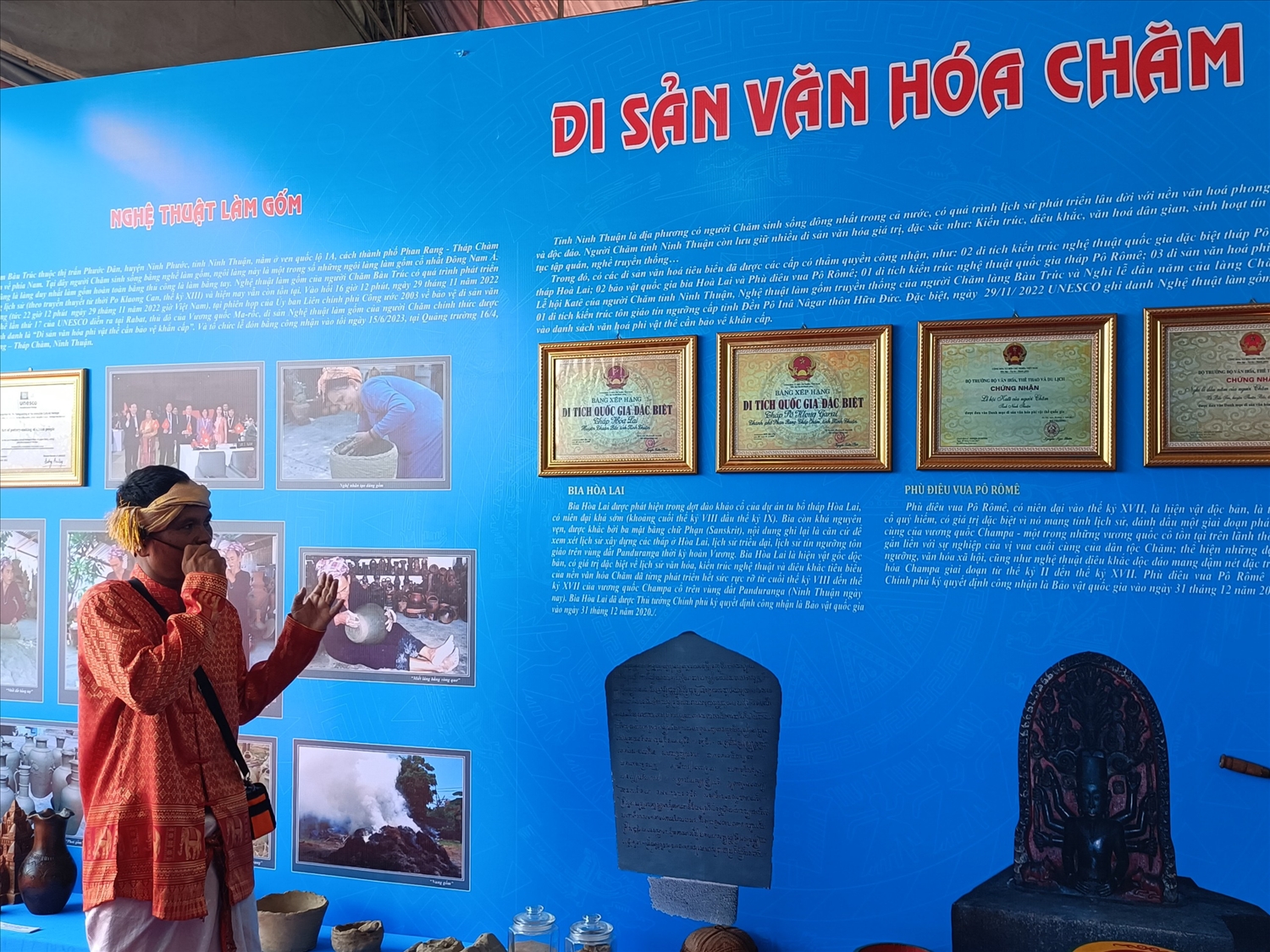 Giới thiệu các di sản văn hóa Chăm (Ninh Thuận) đến với du khách